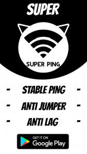 اسکرین شات برنامه SUPER PING - Anti Lag For Mobile Game Online 1