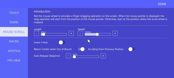 اسکرین شات 7 برنامه GG Mouse Pro 2