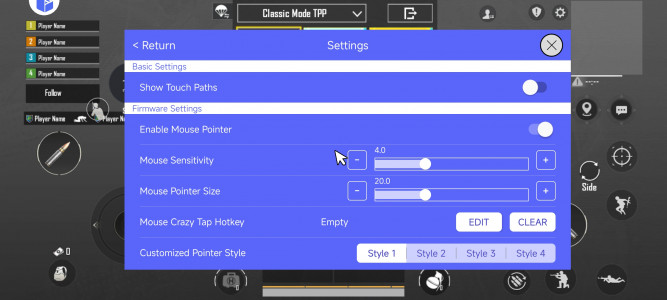 اسکرین شات 3 برنامه GG Mouse Pro 2