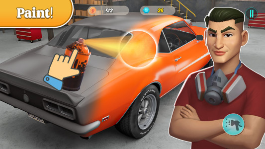 اسکرین شات 2 بازی Car Mechanic CarTuning Games