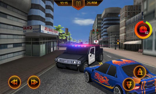 اسکرین شات بازی Police Car Chase 3
