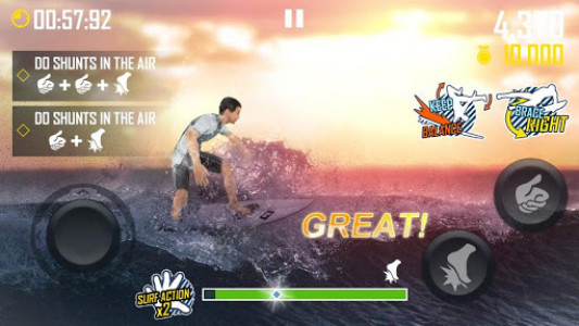 اسکرین شات بازی Surfing Master 3