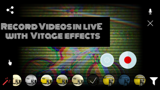 اسکرین شات برنامه Glitchr - Glitch Video Effects & 70s VHS Camcorder 3