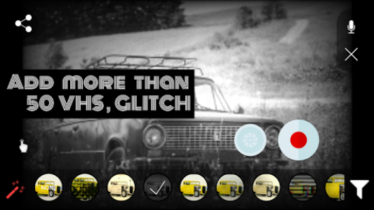 اسکرین شات برنامه Glitchr - Glitch Video Effects & 70s VHS Camcorder 2