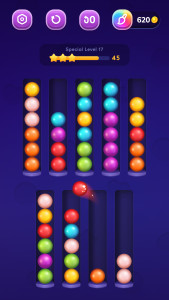 اسکرین شات 3 بازی Ball Sort - Color Puzzle