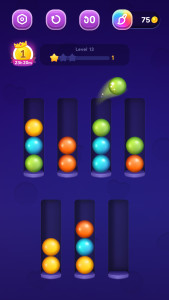 اسکرین شات 1 بازی Ball Sort - Color Puzzle