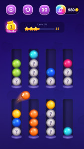 اسکرین شات 5 بازی Ball Sort - Color Puzzle
