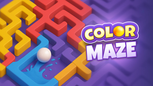 اسکرین شات 1 بازی Color Maze Adventure