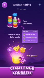 اسکرین شات بازی Nut Sort: Color Sorting Game 4