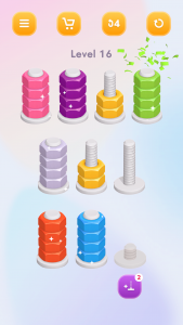 اسکرین شات بازی Nuts — Color Sort Puzzle Games 2