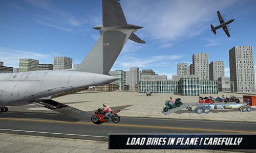 اسکرین شات برنامه Airplane Bike Transporter Plan 1