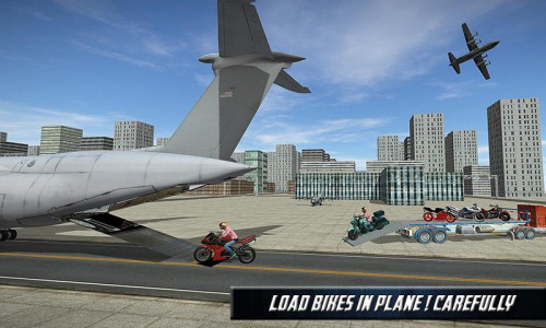 اسکرین شات 1 برنامه Airplane Bike Transporter Plan
