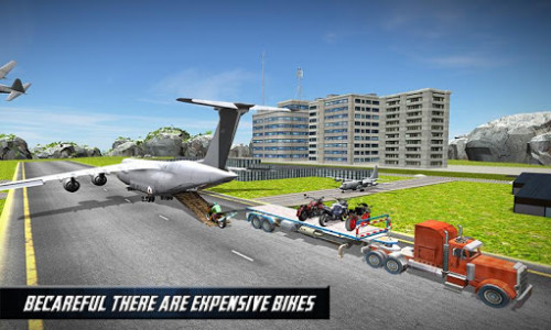 اسکرین شات برنامه Airplane Bike Transporter Plan 5