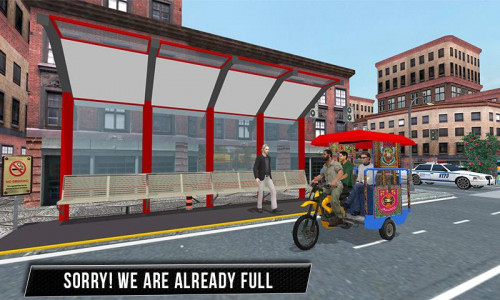 اسکرین شات 5 بازی City Tuk Tuk Chingchi Drive 3D