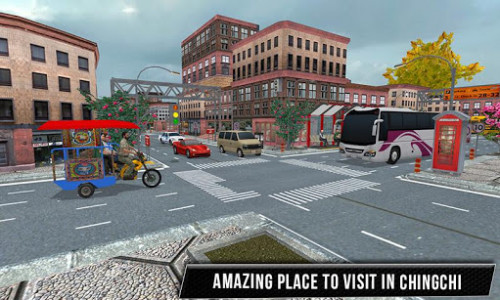 اسکرین شات بازی City Tuk Tuk Chingchi Drive 3D 2