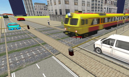 اسکرین شات بازی Driving In City Train 2016 1