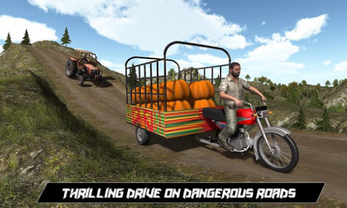 اسکرین شات بازی Tuk Tuk Rickshaw Food Truck 3D 1