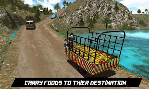 اسکرین شات بازی Tuk Tuk Rickshaw Food Truck 3D 2