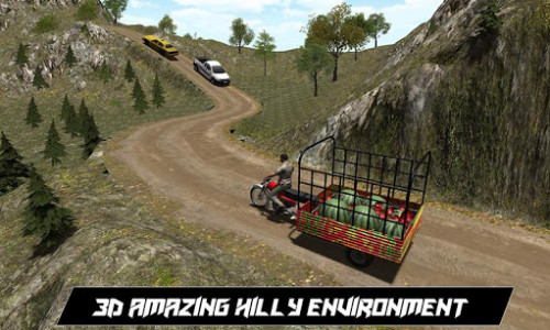 اسکرین شات بازی Tuk Tuk Rickshaw Food Truck 3D 3
