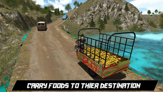 اسکرین شات بازی Tuk Tuk Rickshaw Food Truck 3D 7