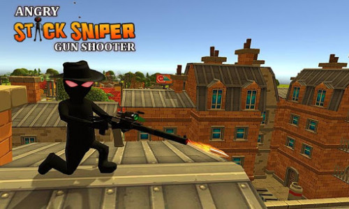 اسکرین شات بازی Angry Stick Sniper Gun Shooter 2