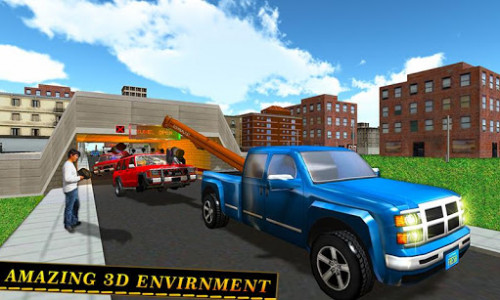 اسکرین شات بازی Tow Truck Car transporter Sim 5