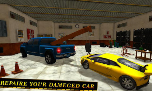 اسکرین شات بازی Tow Truck Car transporter Sim 4