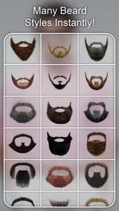 اسکرین شات 7 برنامه Beard Photo Editor - Beard Cam