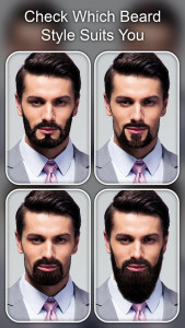 اسکرین شات 1 برنامه Beard Photo Editor - Beard Cam