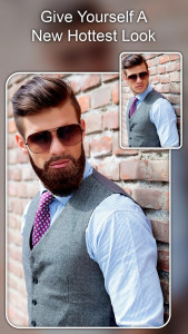 اسکرین شات 5 برنامه Beard Photo Editor - Beard Cam