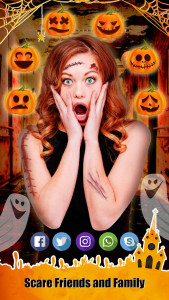 اسکرین شات برنامه Halloween Photo Editor - Scary 5