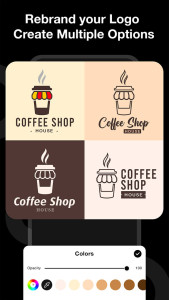 اسکرین شات 5 برنامه Logo Maker: Logo Creator