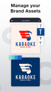 اسکرین شات 5 برنامه Logo Maker: Logo Creator