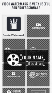 اسکرین شات برنامه Video Watermark - Create & Add Watermark on Videos 1
