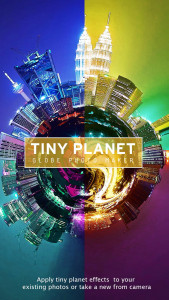 اسکرین شات برنامه Tiny Planet - Globe Photo Maker 2