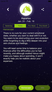 اسکرین شات برنامه Horoscope - Zodiac Signs 3