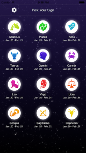 اسکرین شات برنامه Horoscope - Zodiac Signs 2