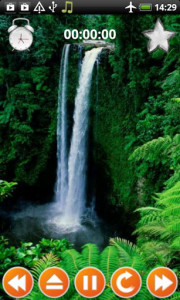اسکرین شات برنامه Waterfall Sounds Nature Sounds 4