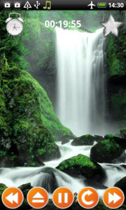اسکرین شات برنامه Waterfall Sounds Nature Sounds 2