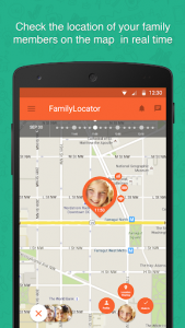 اسکرین شات برنامه Zoemob Family Locator 1