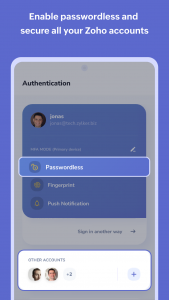 اسکرین شات برنامه Authenticator App - OneAuth 6