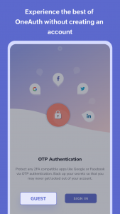 اسکرین شات برنامه Authenticator App - OneAuth 5