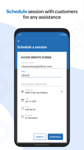 اسکرین شات 8 برنامه Zoho Assist - Remote Desktop