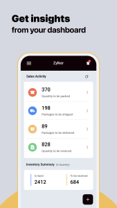 اسکرین شات 3 برنامه Inventory Management App -Zoho