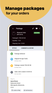اسکرین شات 2 برنامه Inventory Management App -Zoho