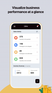 اسکرین شات برنامه Inventory Management App-Zoho 3