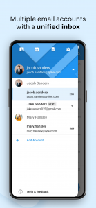 اسکرین شات 5 برنامه Zoho Mail - Email and Calendar