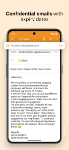 اسکرین شات 3 برنامه Zoho Mail - Email and Calendar