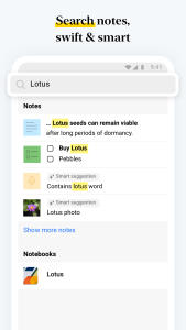 اسکرین شات 6 برنامه Notebook - AI Notes & Notepad