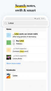 اسکرین شات برنامه Notebook–Notes, Lists, Planner 6